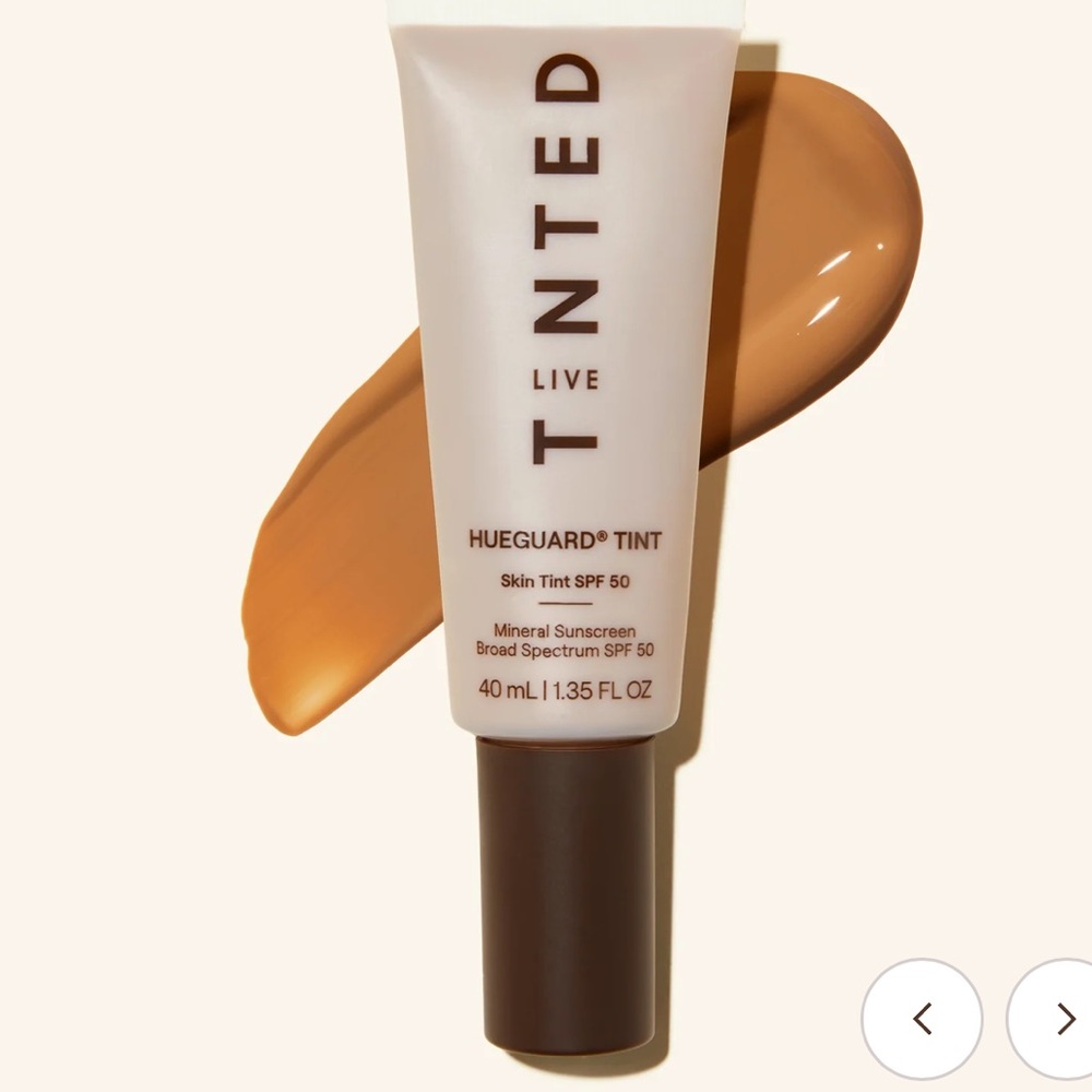 Tinted live foundation Hueguard Tinted Skin Tint SPF 50- Shade 07. Brand New